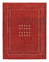 Gabbeh-tæppe - Persisk - 194 x 146 cm - rød