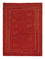Gabbeh-tæppe - Persisk - 196 x 143 cm - rød