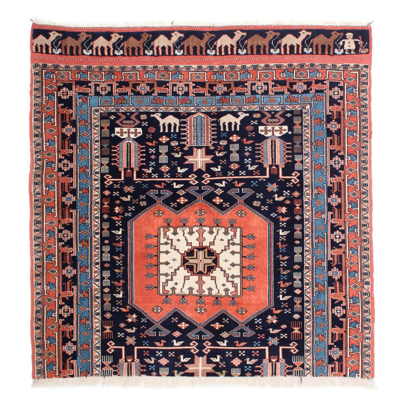 Persisk tæppe - Classic - 152 x 114 cm - mørkeblå