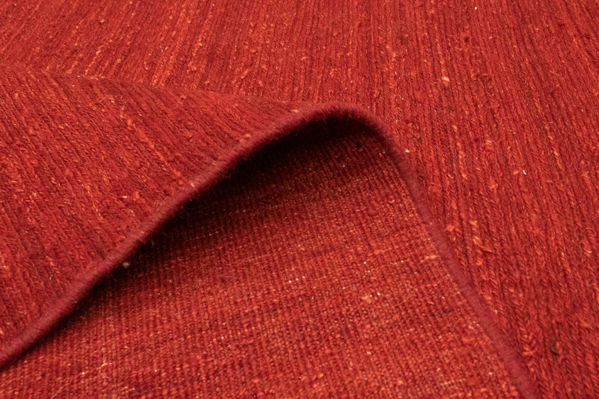 Gabbeh-tæppe - Persisk - 203 x 140 cm - rød