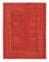 Gabbeh-tæppe - Persisk - 196 x 146 cm - rød
