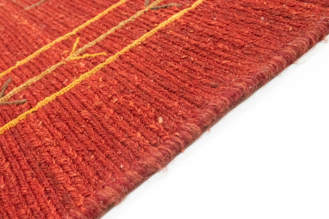 Persisk Gabbeh Tæppe 196x146cm - Perserteppich Wollteppich