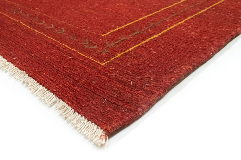 Gabbeh-tæppe - Persisk - 185 x 142 cm - rød