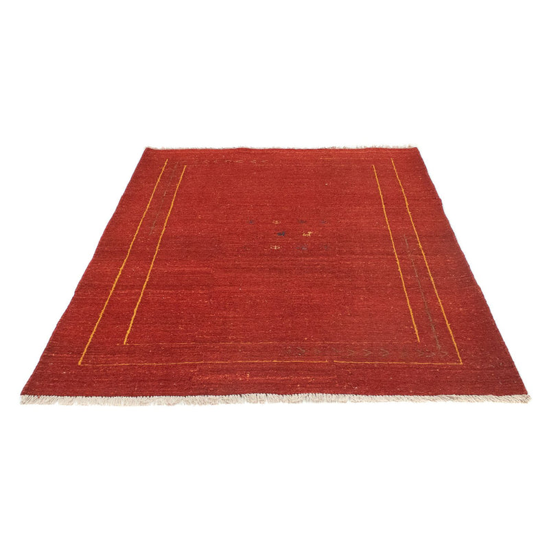 Gabbeh-tæppe - Persisk - 185 x 142 cm - rød