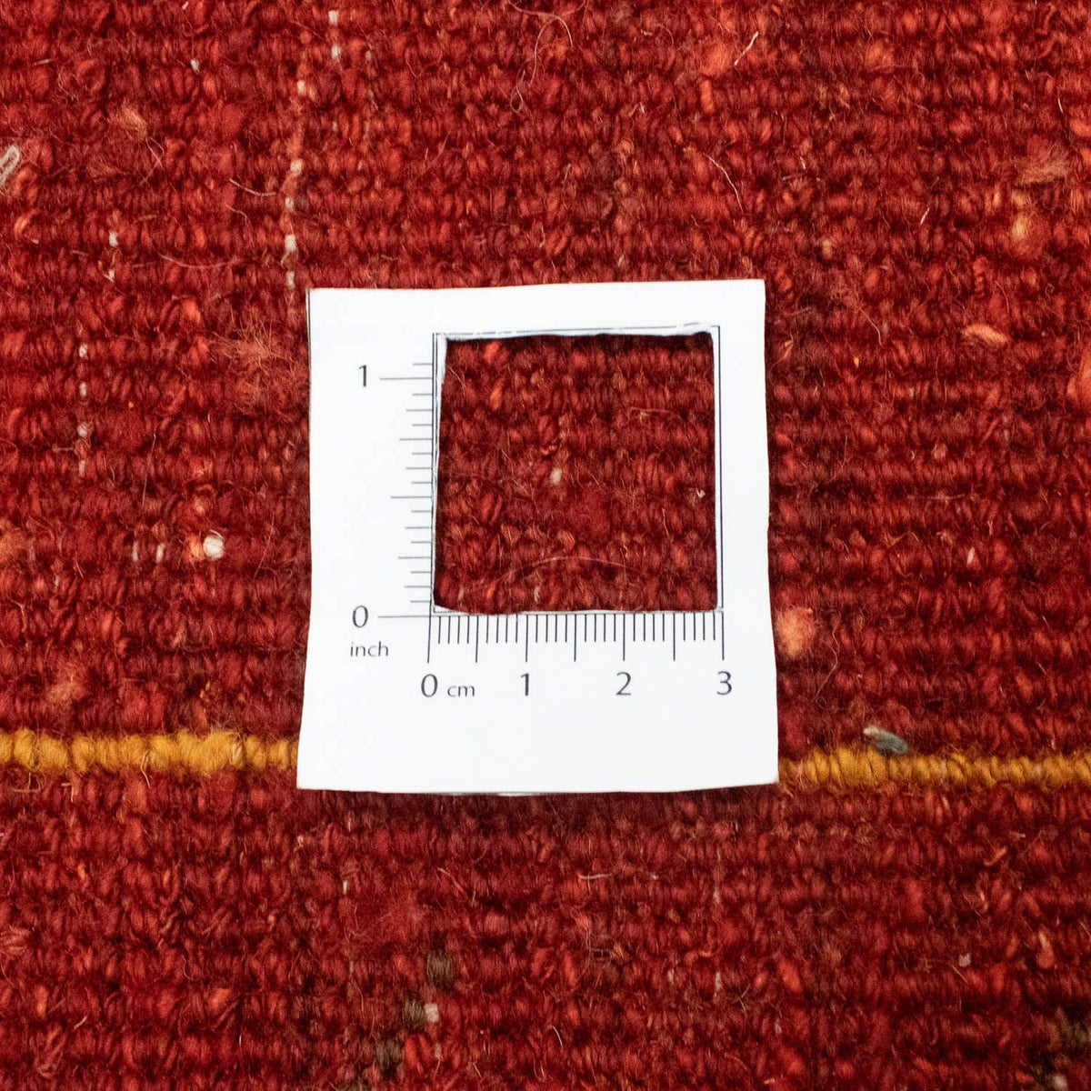 Gabbeh-tæppe - Persisk - 185 x 142 cm - rød