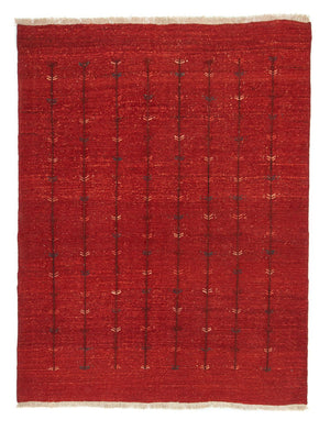 Gabbeh-tæppe - Persisk - 200 x 150 cm - rød