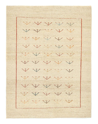 Gabbeh-tæppe - Persisk - 195 x 144 cm - beige