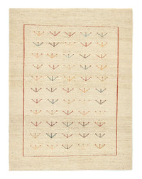 Gabbeh-tæppe - Persisk - 195 x 144 cm - beige