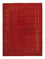 Gabbeh-tæppe - Persisk - 197 x 144 cm - rød