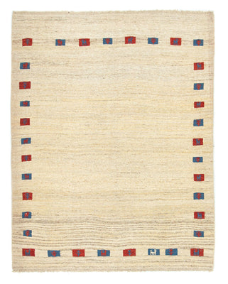 Gabbeh-tæppe - Persisk - 196 x 156 cm - beige