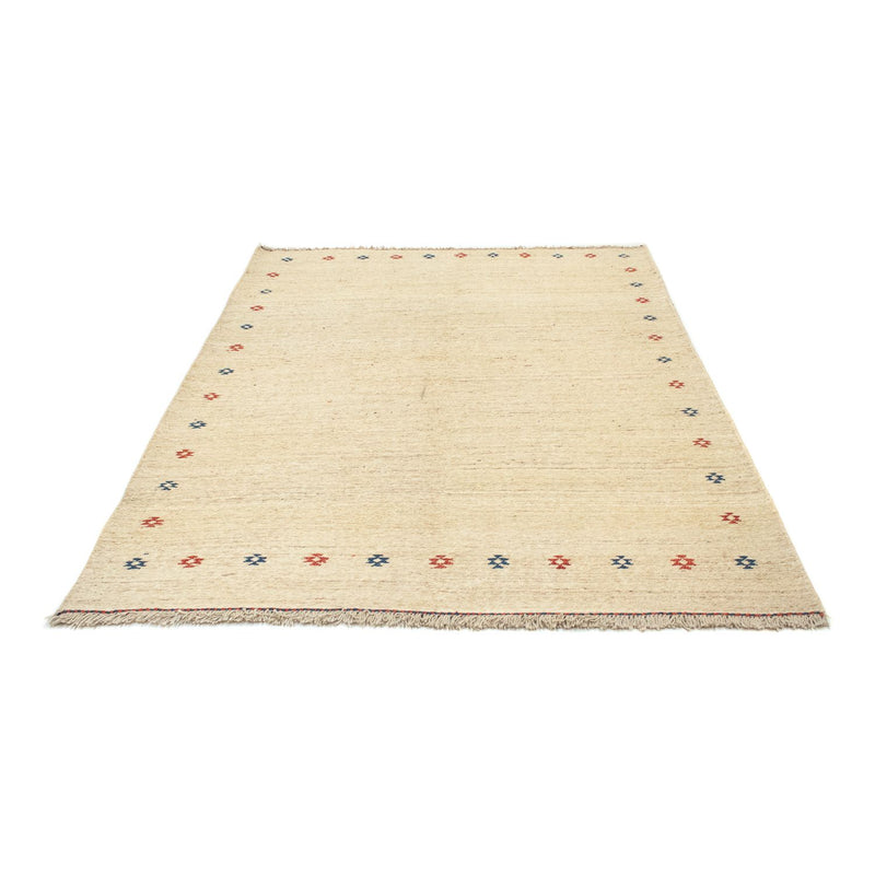 Gabbeh-tæppe - Persisk - 198 x 150 cm - beige
