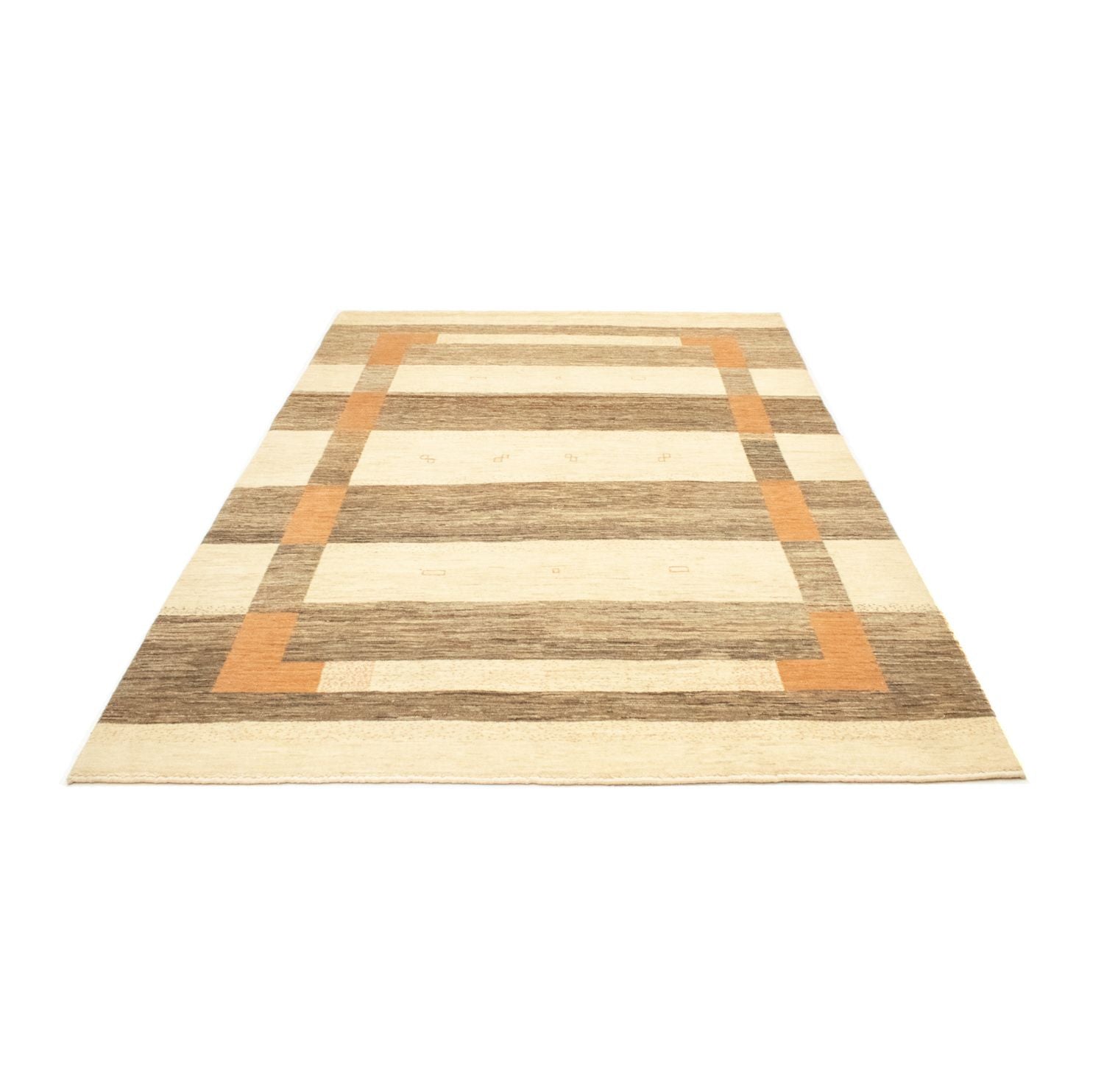 Gabbeh Tæppe - Loribaft Persisk - 245 x 165 cm - flerfarvet