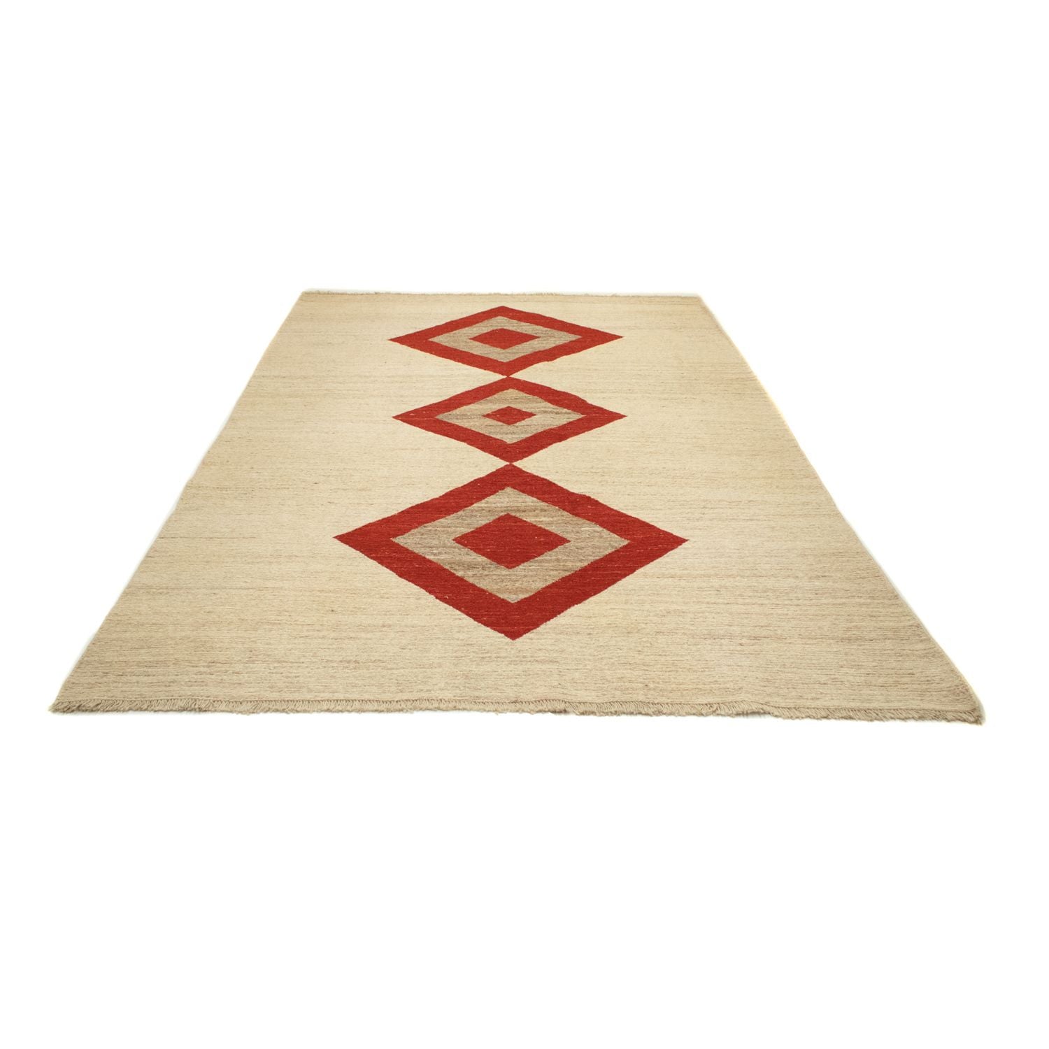 Gabbeh-tæppe - Persisk - 292 x 196 cm - beige