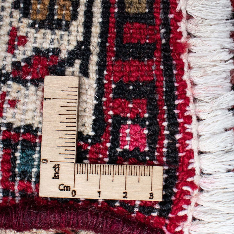 Løber Persisk tæppe - Nomadisk - 323 x 78 cm - mørkerød
