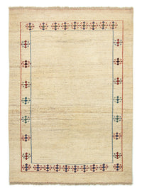 Gabbeh-tæppe - Persisk - 206 x 147 cm - beige
