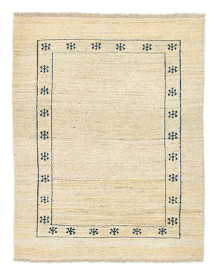 Gabbeh-tæppe - Persisk - 193 x 145 cm - beige