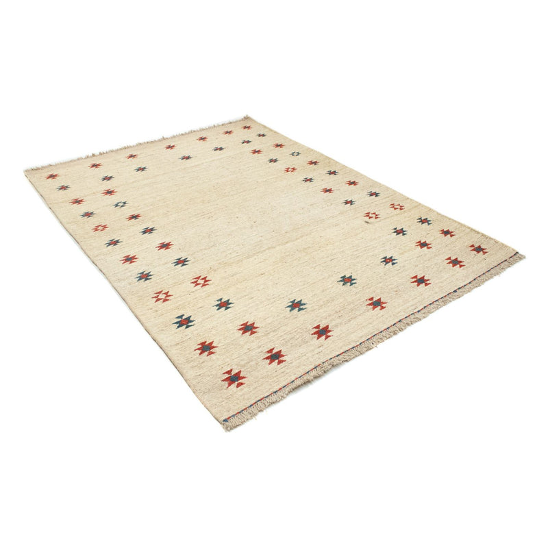 Gabbeh-tæppe - Persisk - 206 x 150 cm - beige