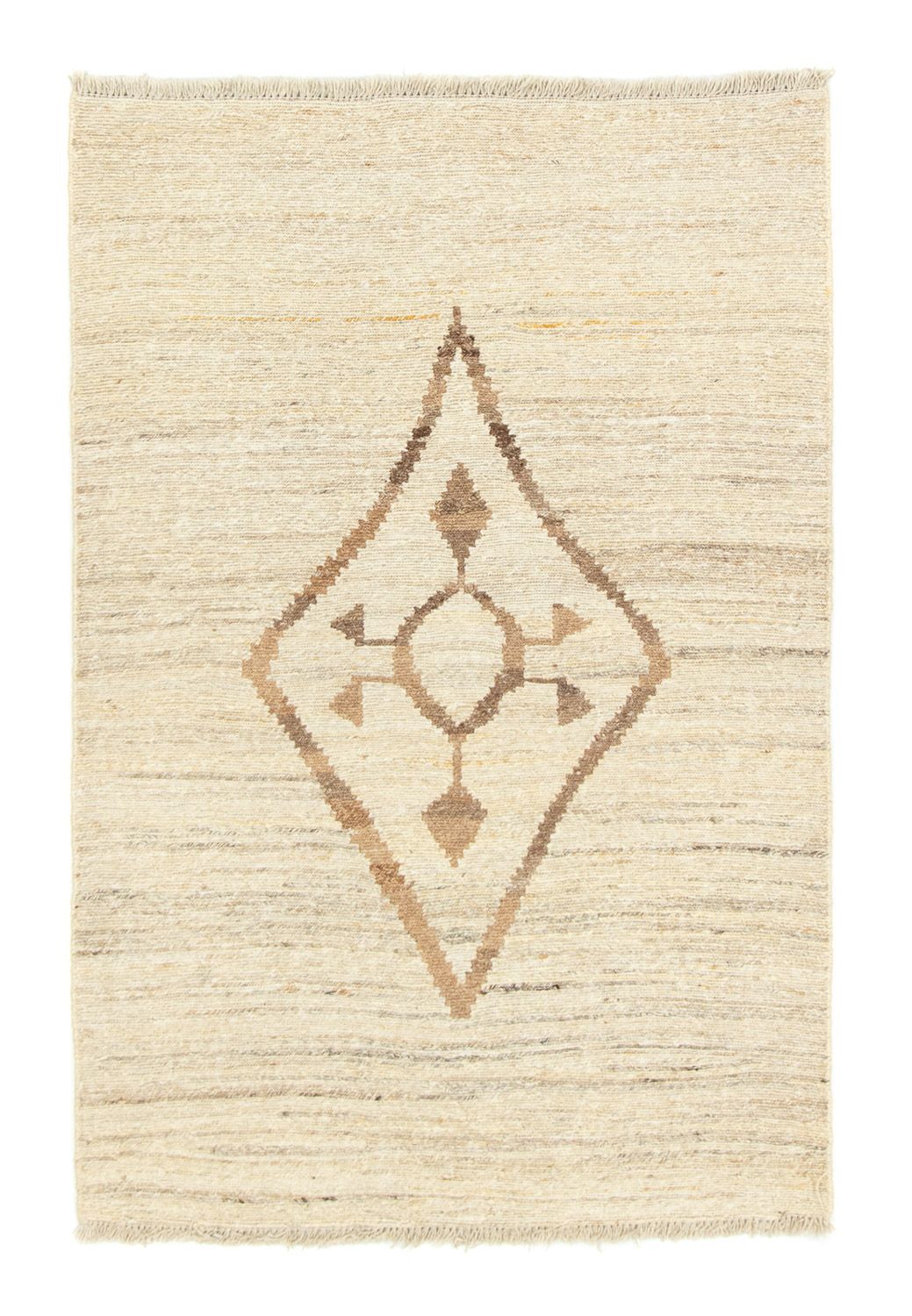 Gabbeh-tæppe - Persisk - 148 x 96 cm - beige