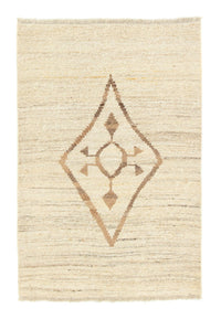 Gabbeh-tæppe - Persisk - 148 x 96 cm - beige