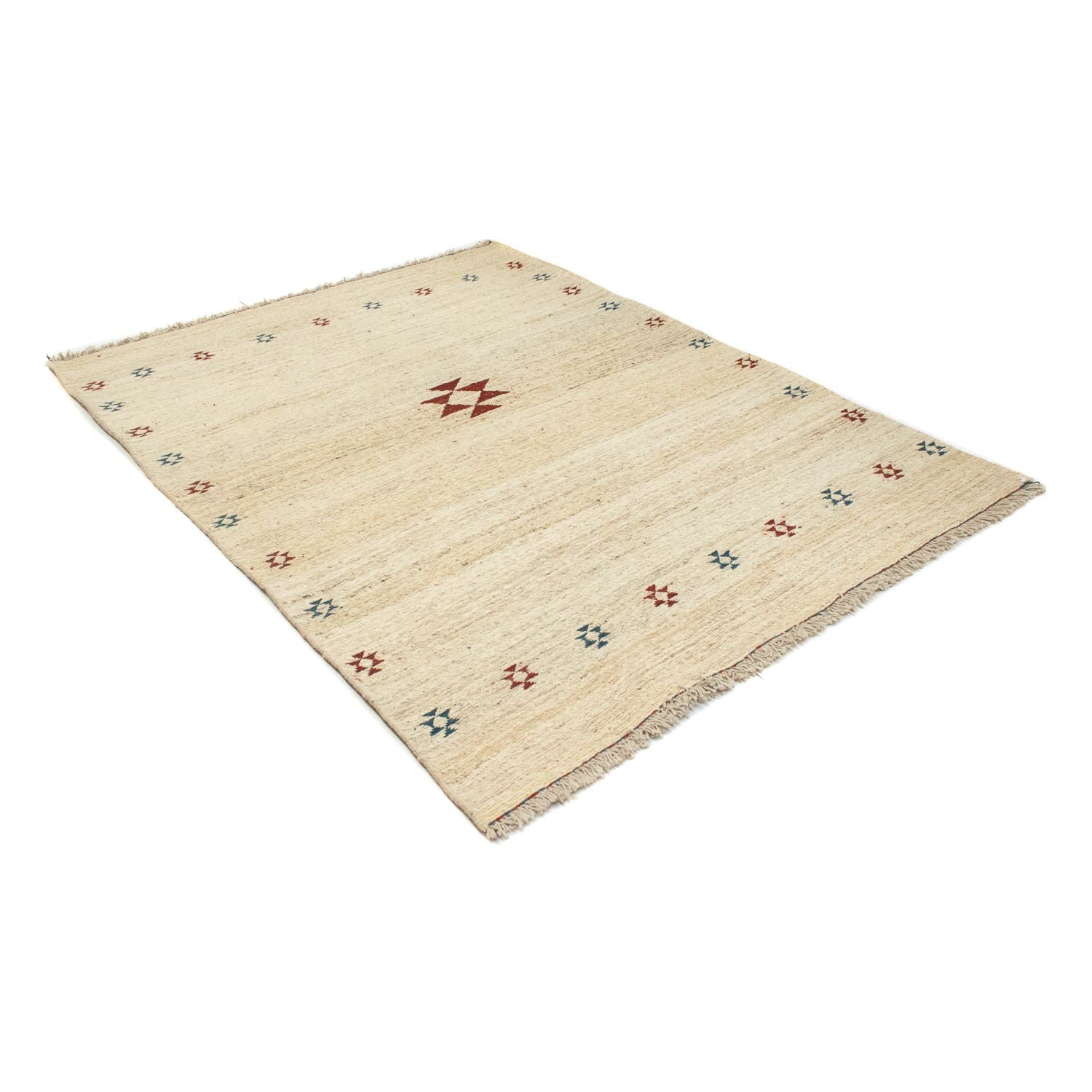 Gabbeh-tæppe - Persisk - 192 x 148 cm - beige