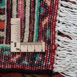 Persisk tæppe - Nomadisk - 124 x 80 cm - lysrød