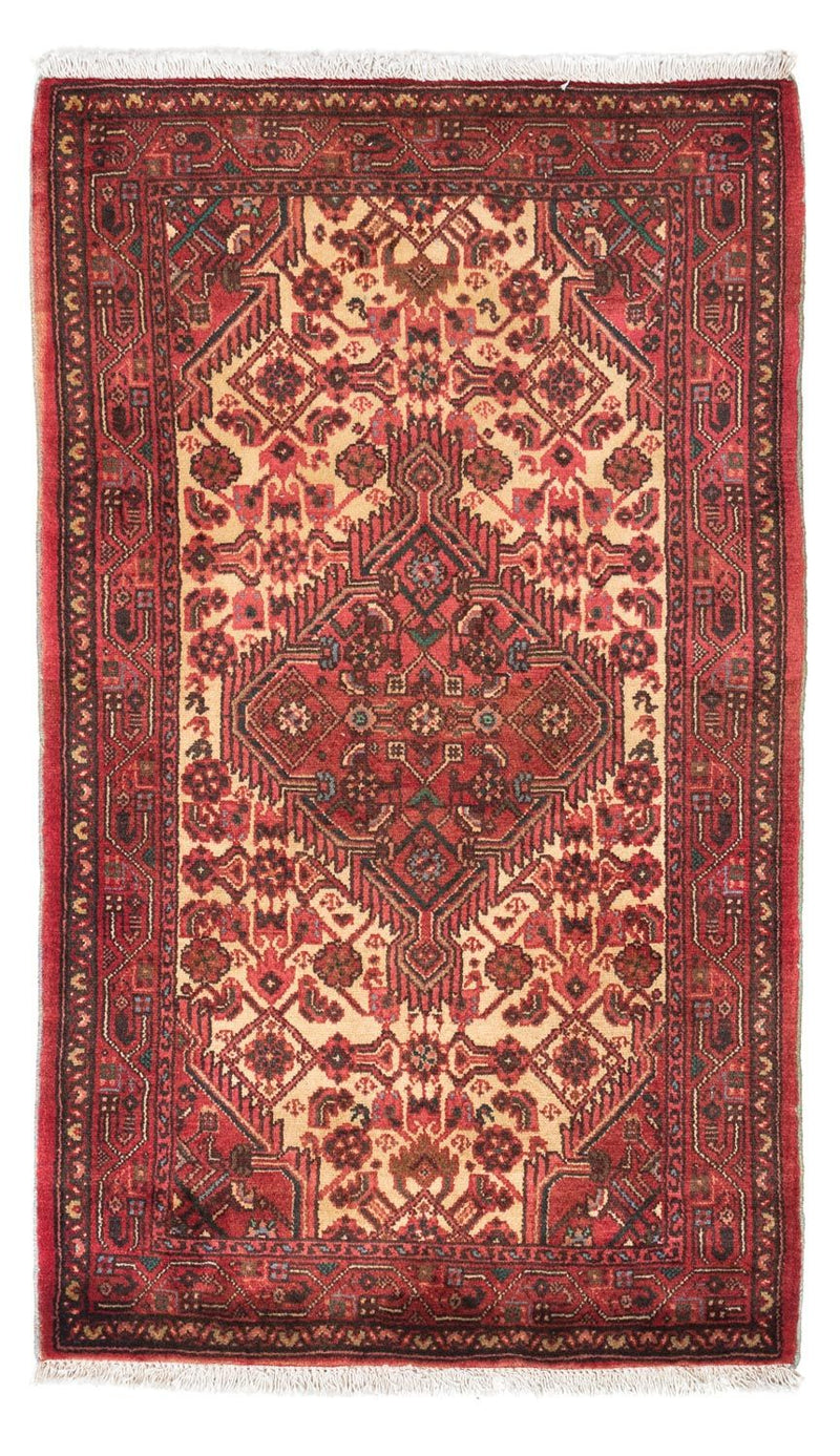 Persisk tæppe - Nomadisk - 132 x 77 cm - rød