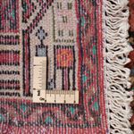 Persisk tæppe - Nomadisk - 125 x 80 cm - lysrød