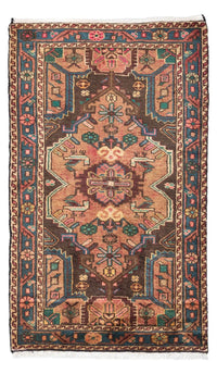 Persisk tæppe - Nomadisk - 135 x 80 cm - lysrød