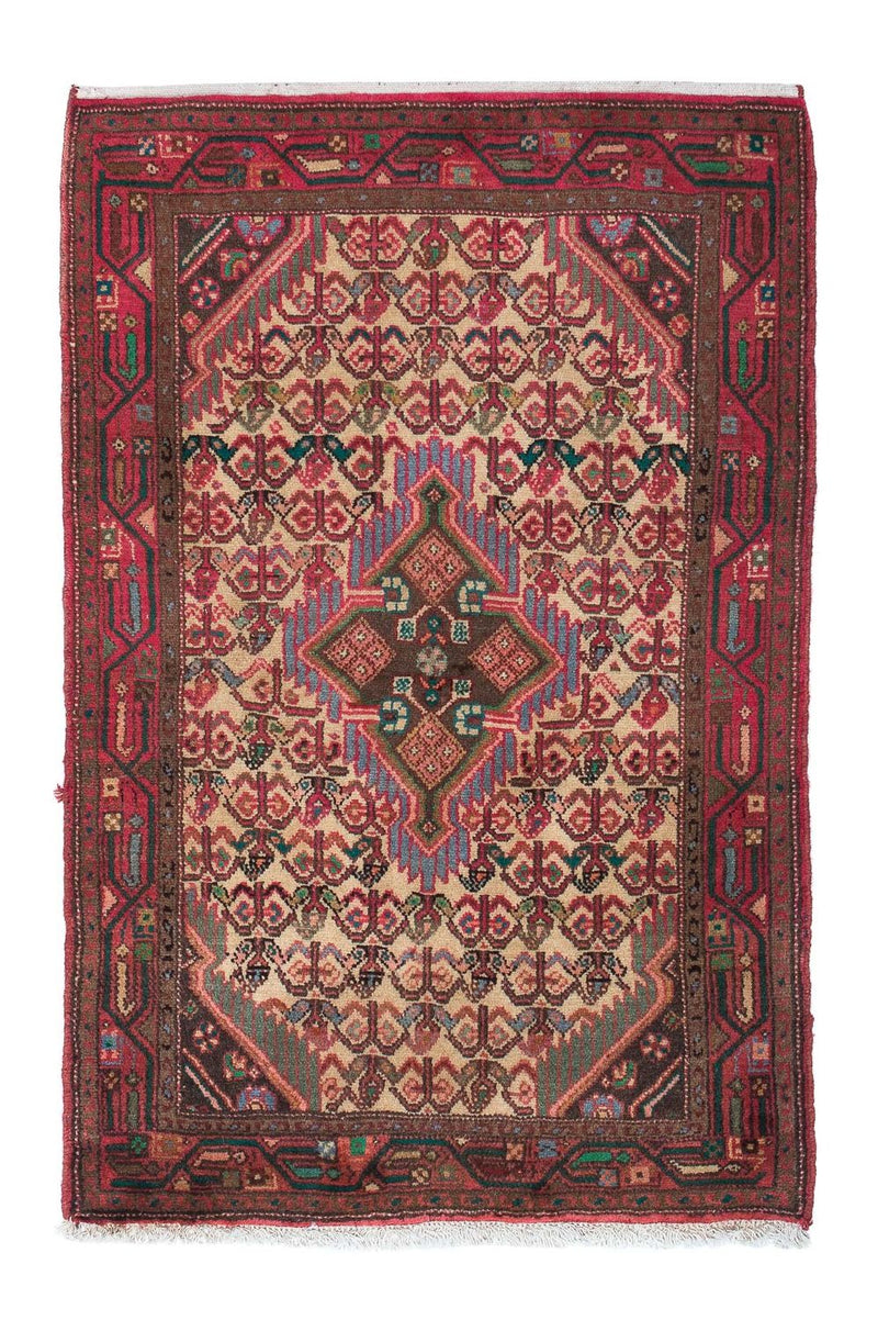 Persisk tæppe - Nomadisk - 125 x 81 cm - beige