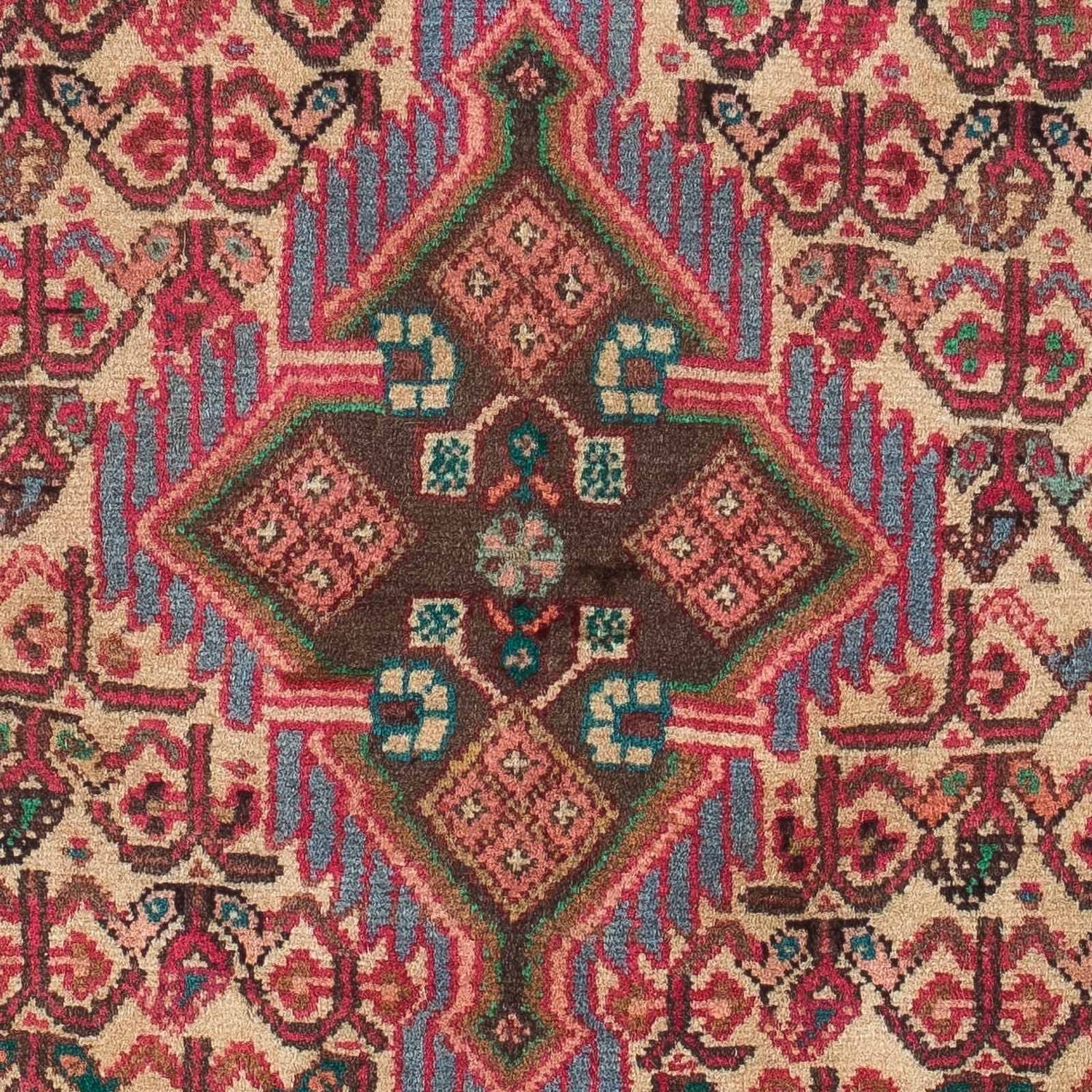 Persisk tæppe - Nomadisk - 125 x 81 cm - beige