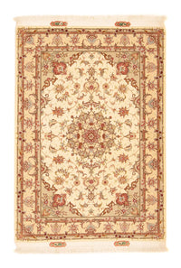 Persisk tæppe - Tabriz - Royal - 152 x 100 cm - beige
