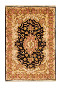 Persisk tæppe - Tabriz - Royal - 154 x 94 cm - sort