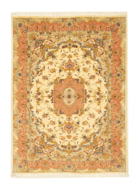 Persisk tæppe - Tabriz - Premium - 140 x 104 cm - beige