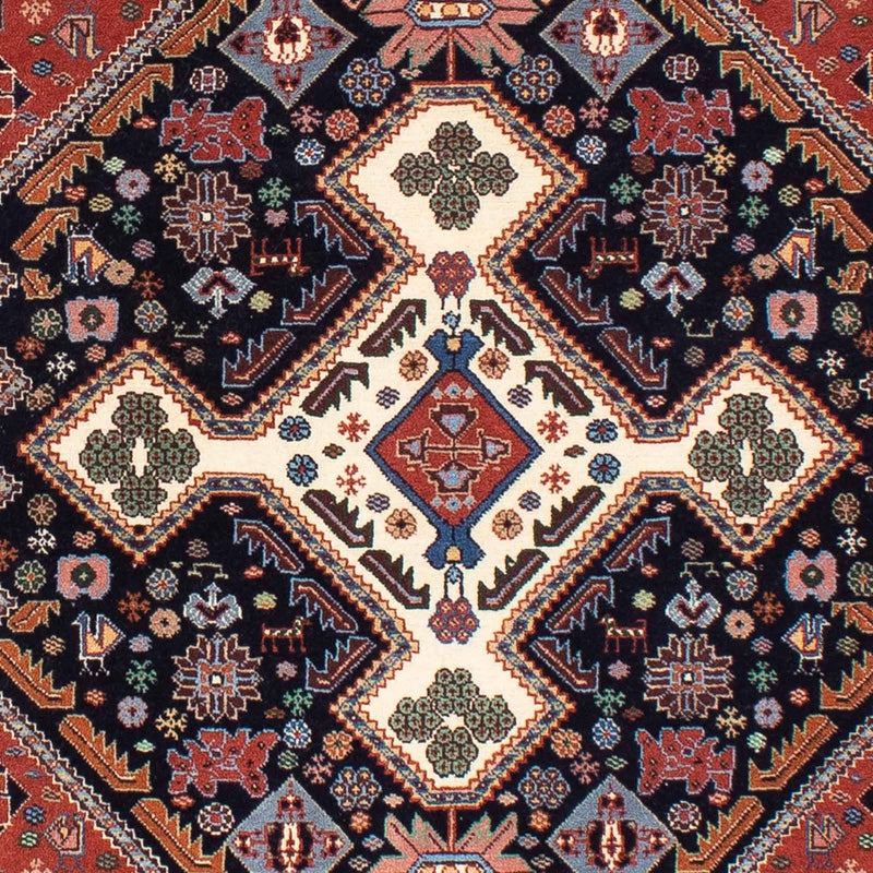 Gabbeh-tæppe - Kashkuli Persisk - 145 x 105 cm - mørkeblå