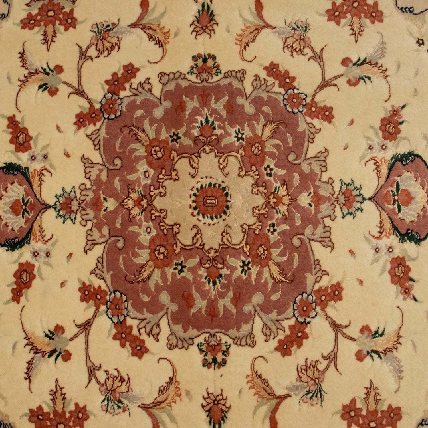 Persisk tæppe - Tabriz - Royal - 150 x 104 cm - beige
