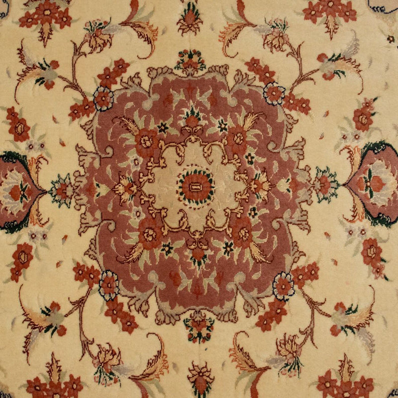 Persisk tæppe - Tabriz - Royal - 150 x 104 cm - beige