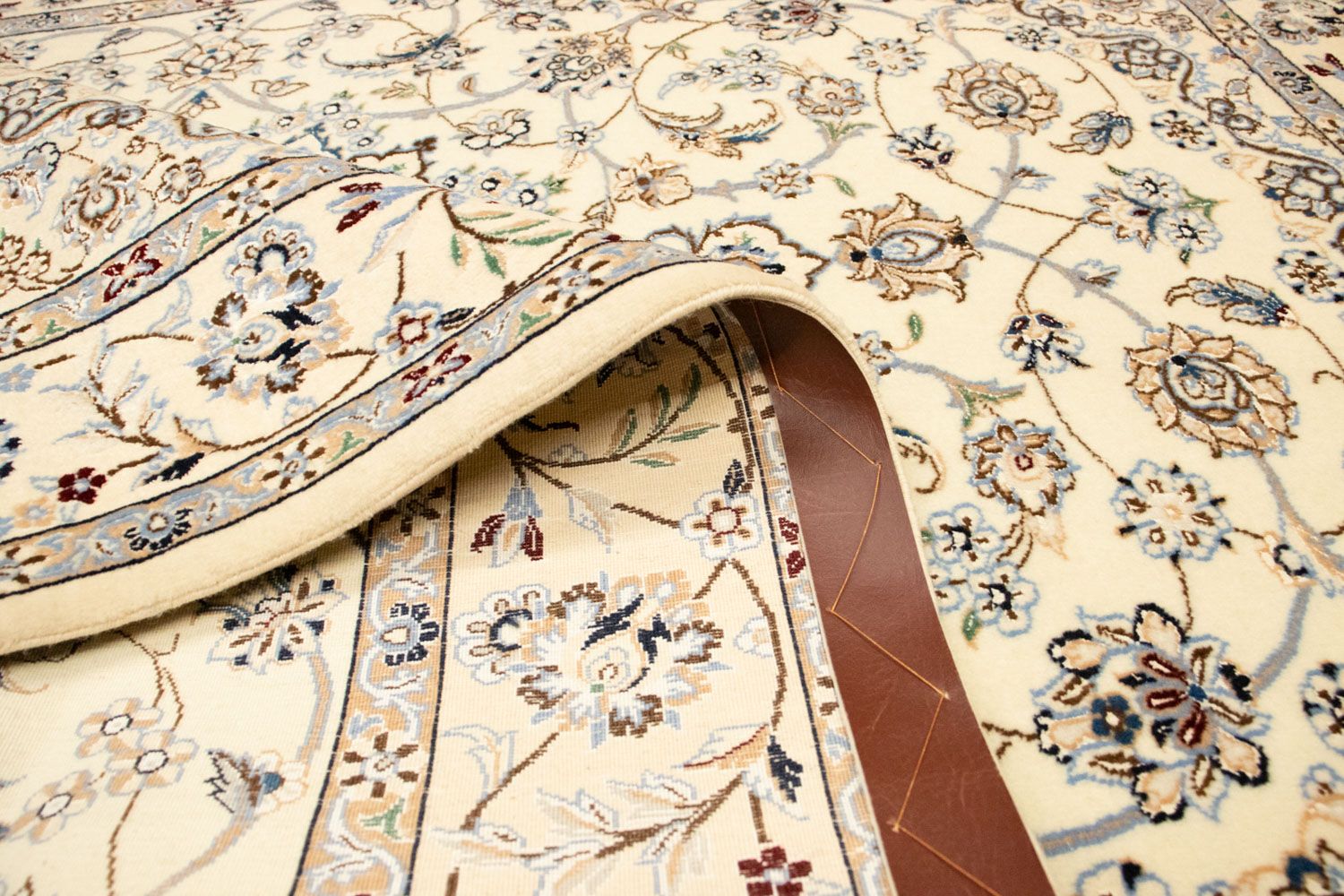 Persisk tæppe - Nain - Premium - 164 x 114 cm - beige