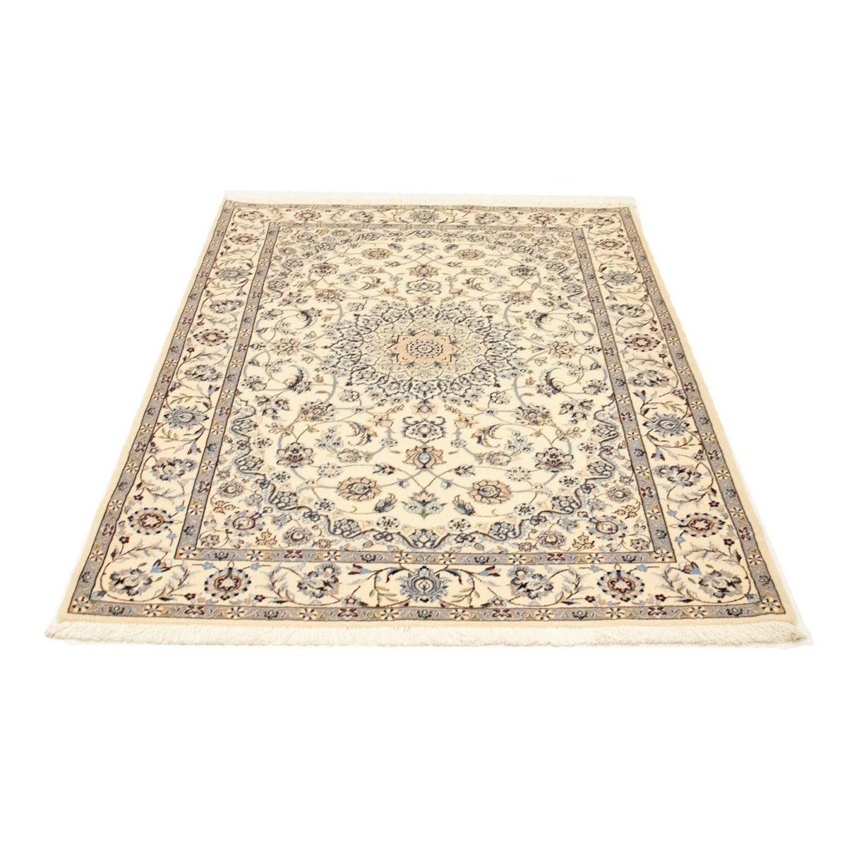 Persisk tæppe - Nain - Premium - 164 x 114 cm - beige