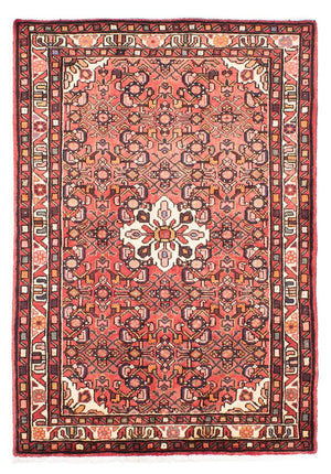 Persisk tæppe - Nomadisk - 153 x 107 cm - lysrød