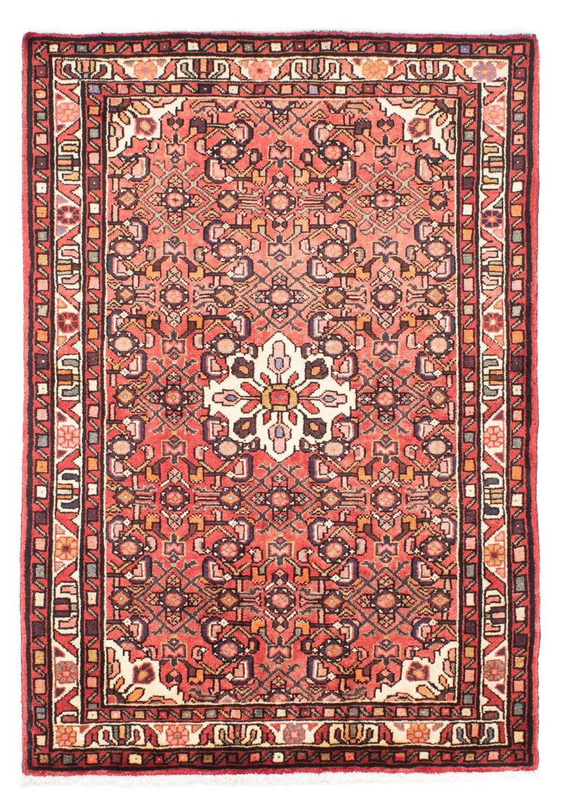 Persisk tæppe - Nomadisk - 153 x 107 cm - lysrød