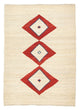 Persisk Gabbeh Tæppe 242x172cm - Perserteppich Wollteppich