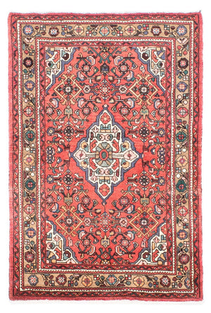 Persisk tæppe - Nomadisk - 175 x 107 cm - lysrød