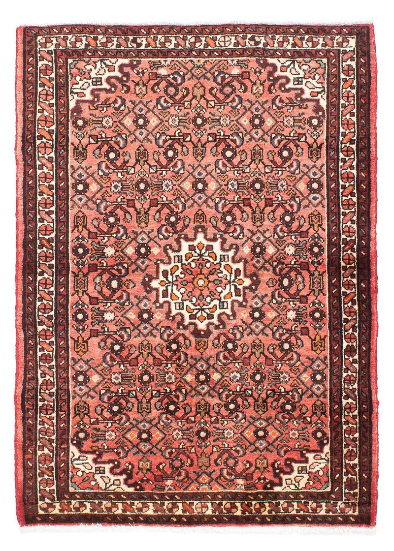 Persisk tæppe - Nomadisk - 158 x 113 cm - lysrød