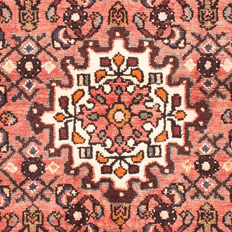 Persisk tæppe - Nomadisk - 158 x 113 cm - lysrød