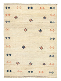 Gabbeh-tæppe - Persisk - 196 x 148 cm - beige