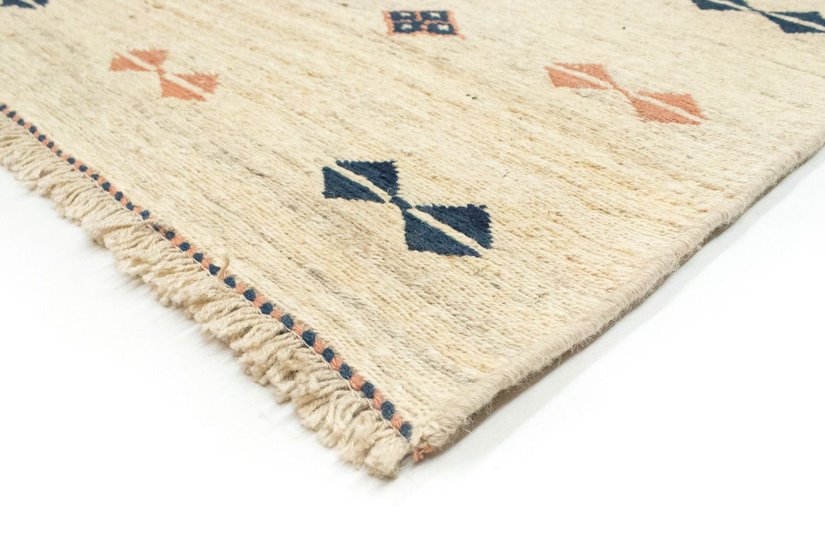 Gabbeh-tæppe - Persisk - 196 x 148 cm - beige