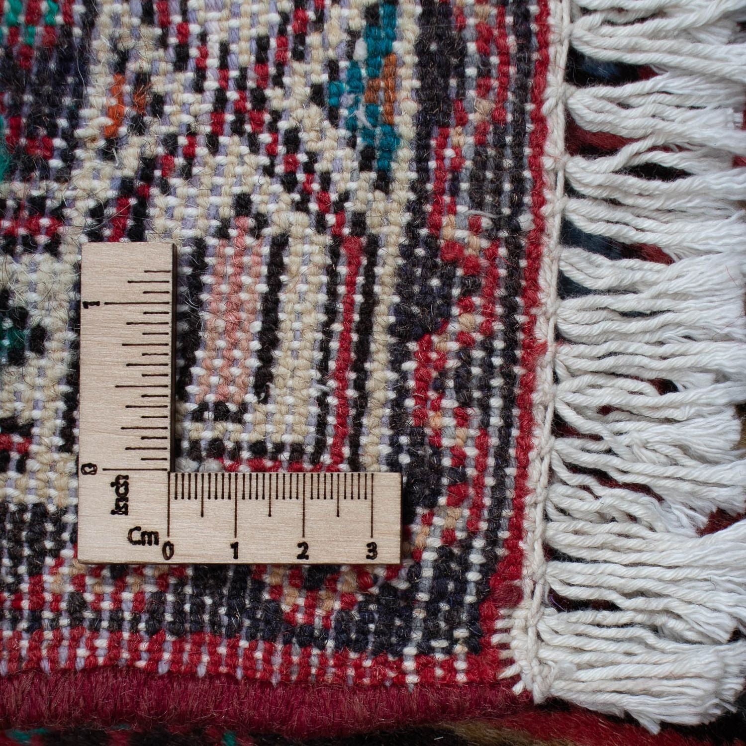 Persisk tæppe - Nomadisk - 134 x 80 cm - rød