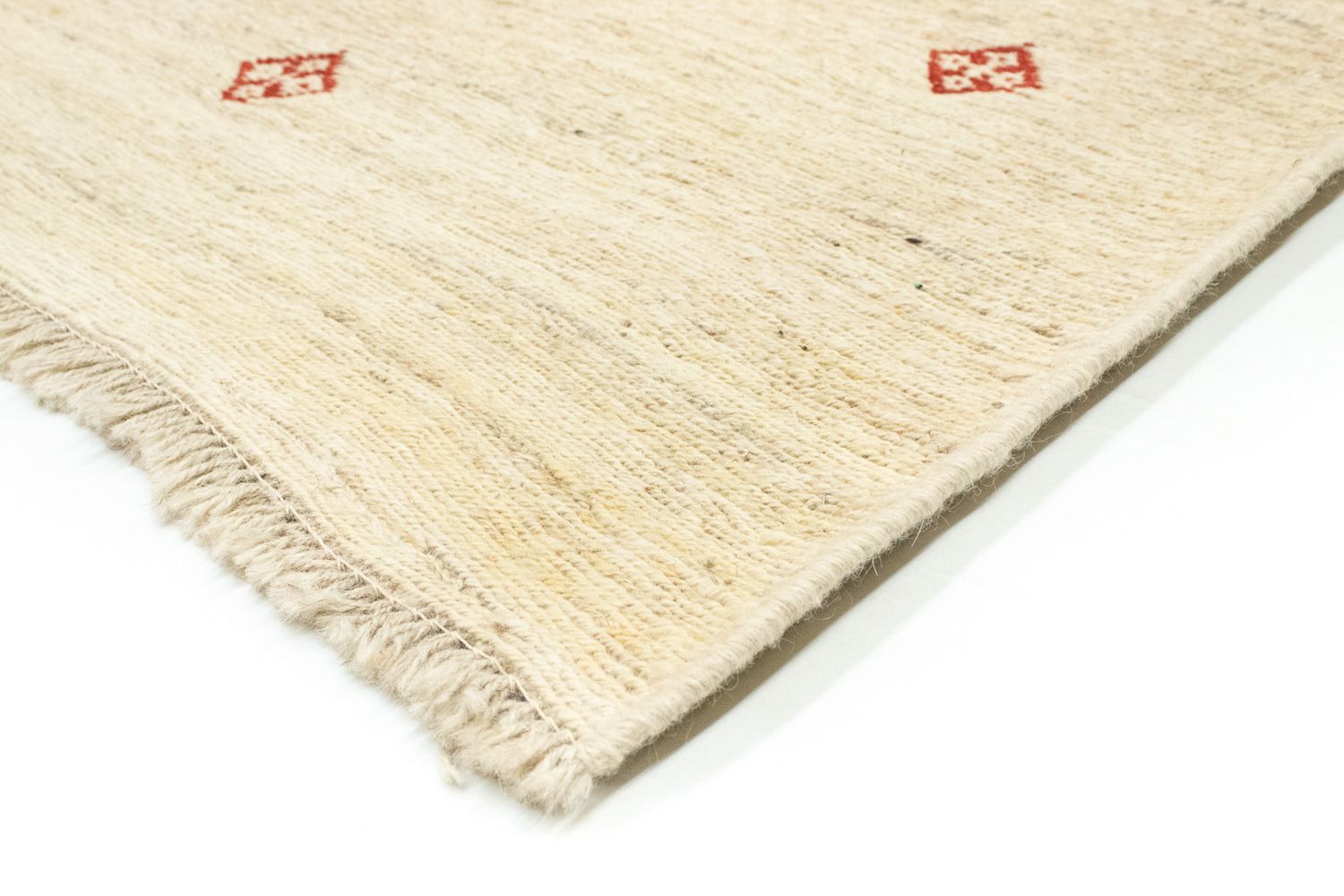 Gabbeh-tæppe - Persisk - 145 x 100 cm - beige