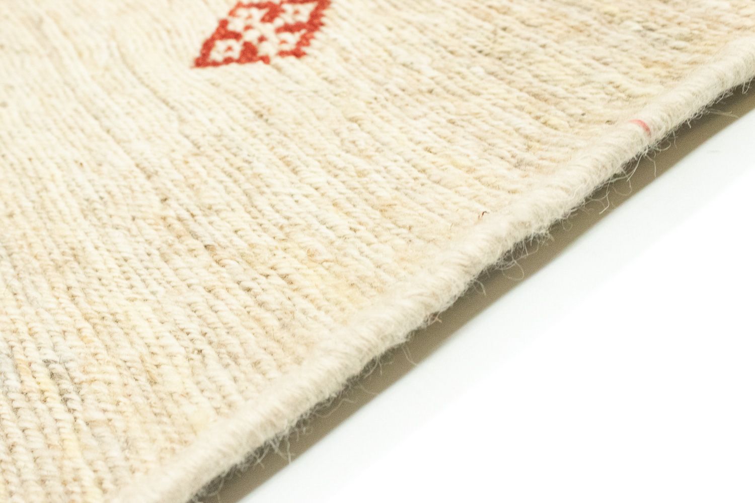Gabbeh-tæppe - Persisk - 145 x 100 cm - beige