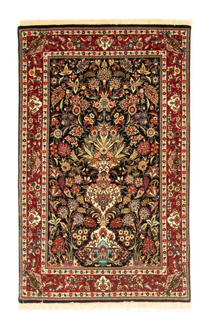 Persisk tæppe - Ghom - 163 x 107 cm - mørkeblå